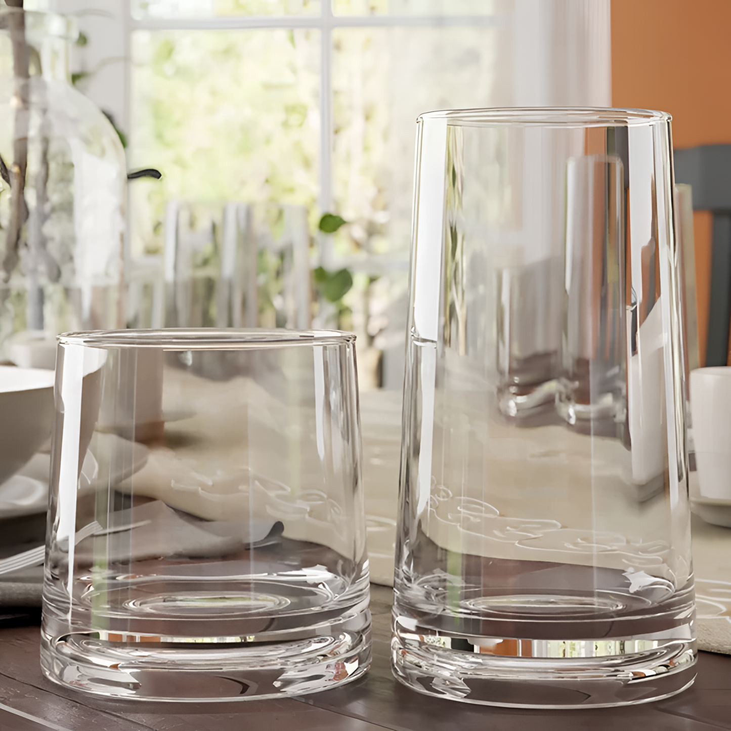 Libbey Sleek Glass Drinkware Set | Drinkware | NordicAbode.com