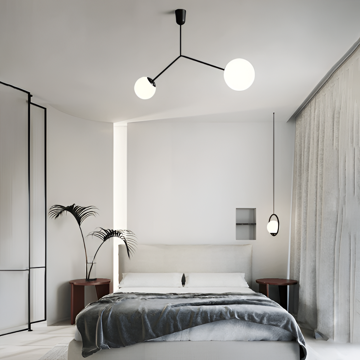 Ben Minimalist Branch Pendant Light - 2 Head | Lighting | NordicAbode.com