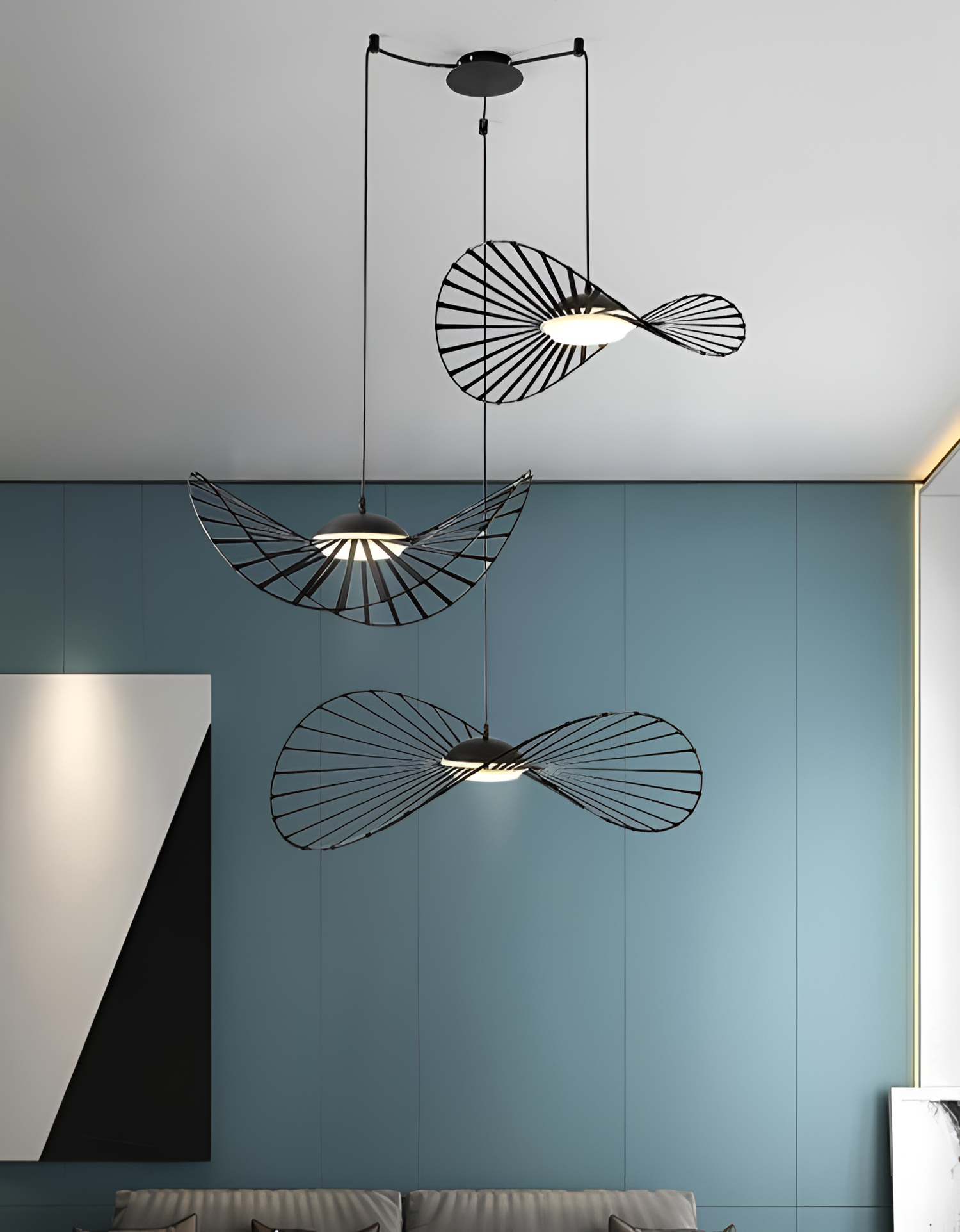 Dari Modern LED Iron Chandelier | Lighting | NordicAbode.com