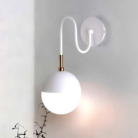 White Modern White Wall Lamp | Lighting | NordicAbode.com