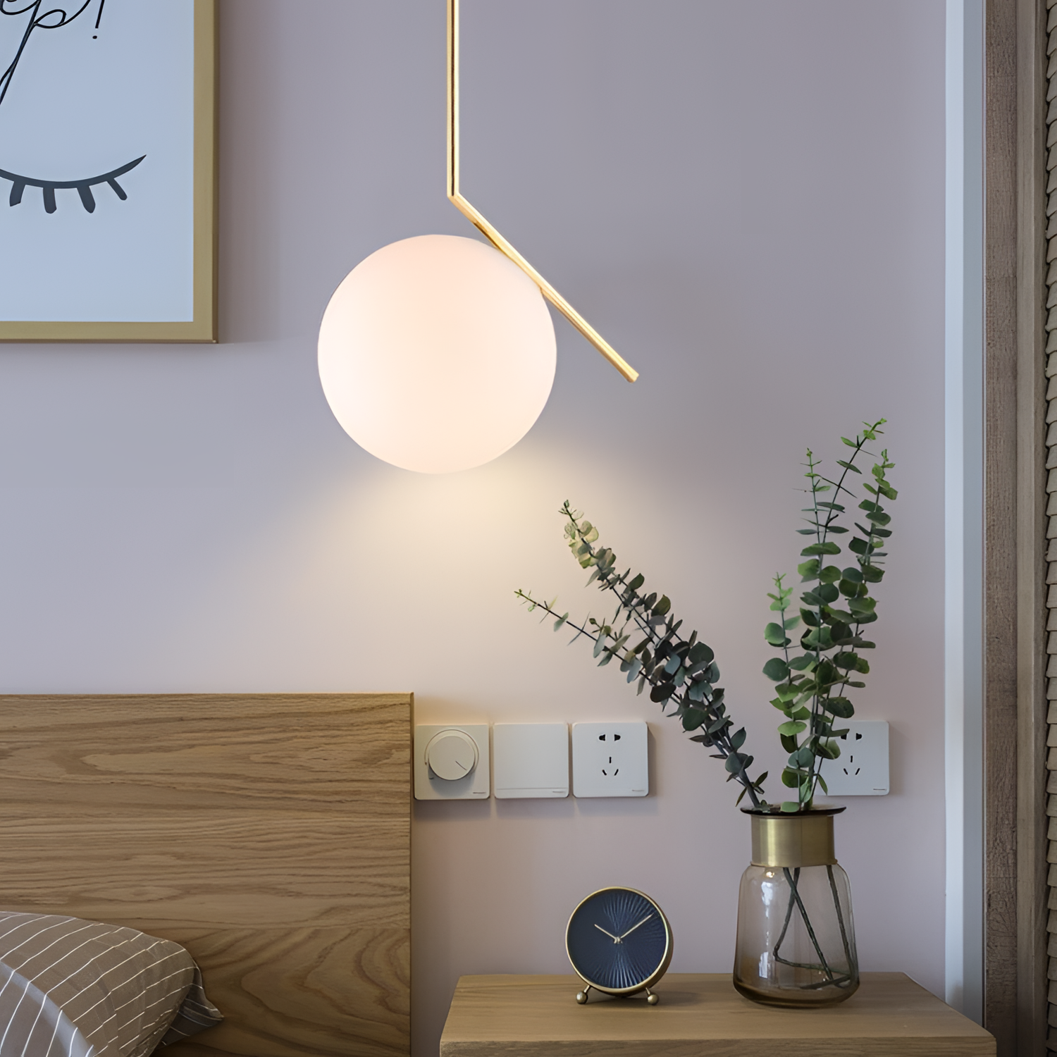 Drenthe Elegant Globe Pendant Light | Lighting | NordicAbode.com