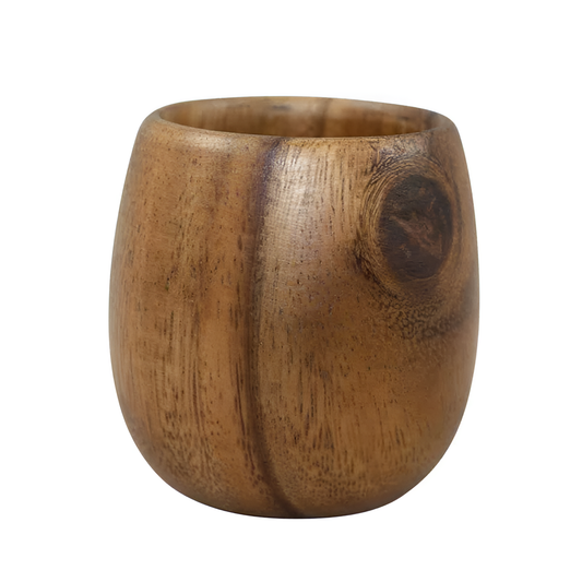 Wood Acacia Wood Cup - Rustic Charm | Drinkware | NordicAbode.com