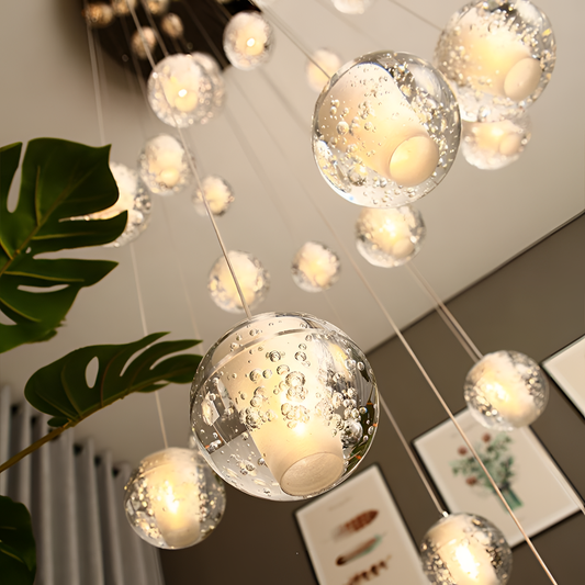 Modern Crystal Cluster Pendant Light | Lighting | NordicAbode.com