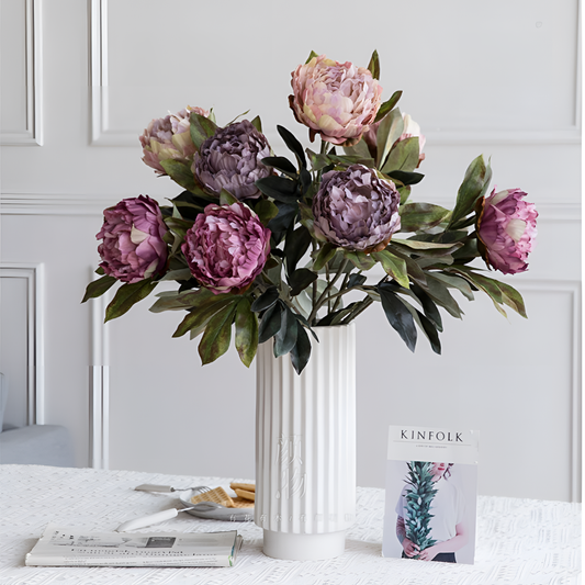 Gorgeous Silk Peony Artificial Flowers | Florals | NordicAbode.com