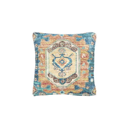 Aqua Lotus Bohemian Pillow | Pillows | NordicAbode.com