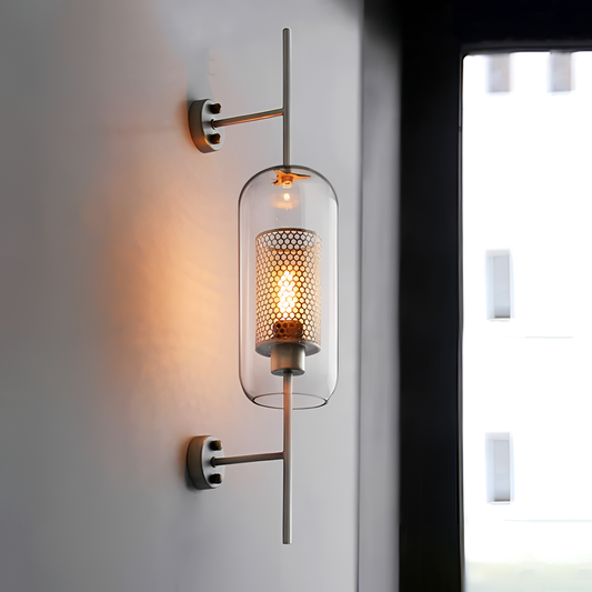 Kaiser Iron Glass Wall Lamp | Lighting | NordicAbode.com