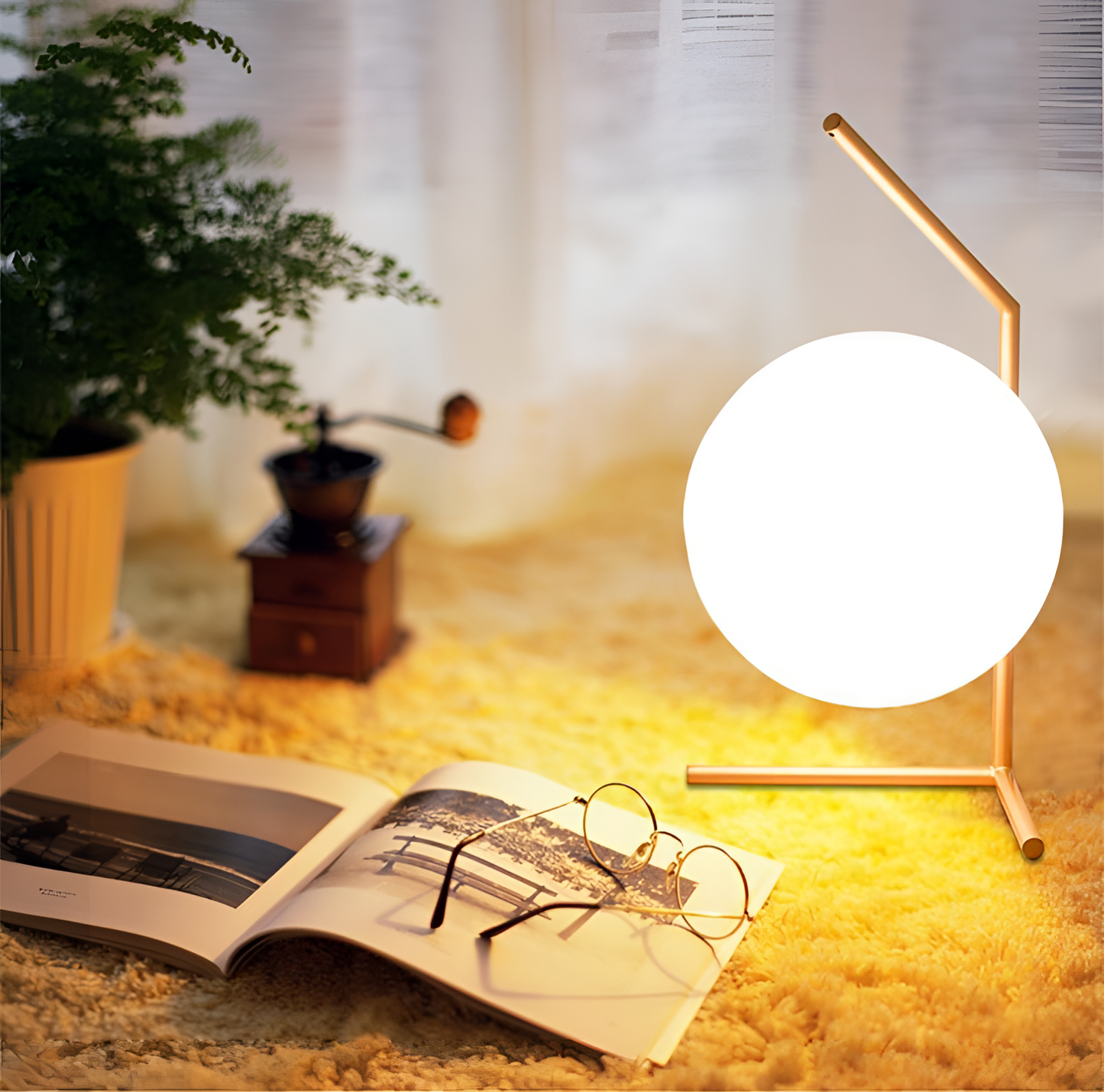 Copernic LED Iron Glass Lamp | Lighting | NordicAbode.com