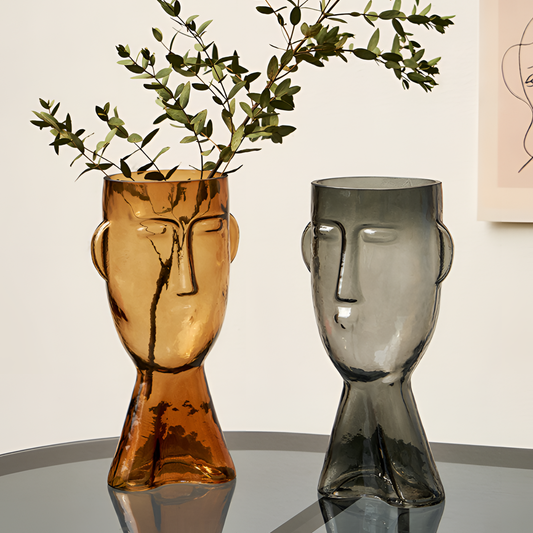 Abstract Face Vase Collection | Vases | NordicAbode.com