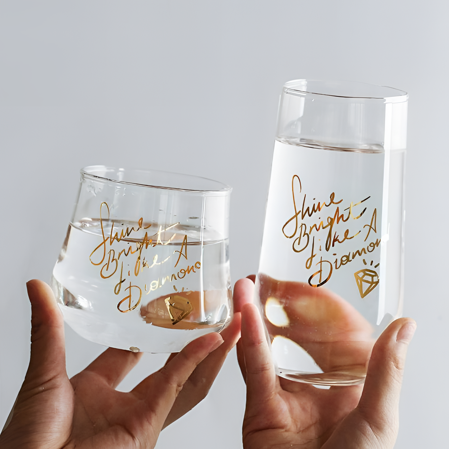 Diamond Glass Cup Drinkware | Drinkware | NordicAbode.com