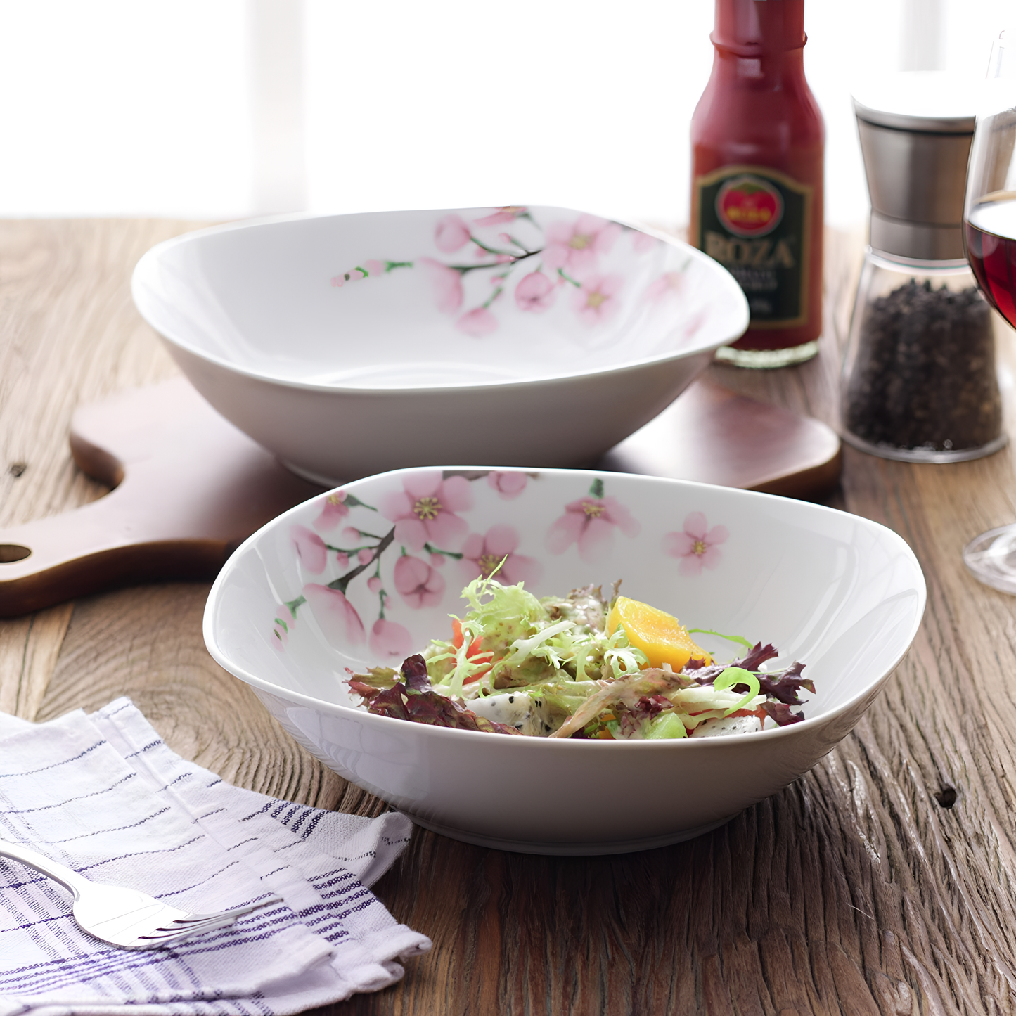 Annie Porcelain Salad Bowl | Tableware | NordicAbode.com