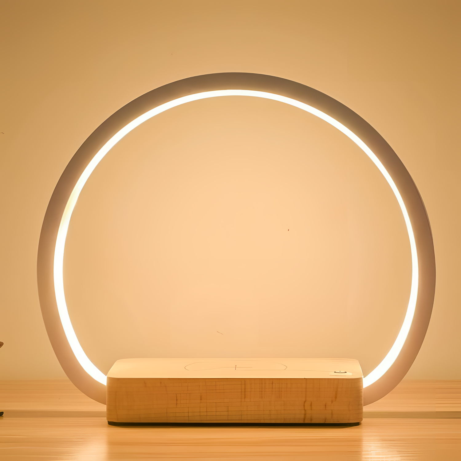 Dream Glam Circular Light with Wireless Charging | Lighting | NordicAbode.com