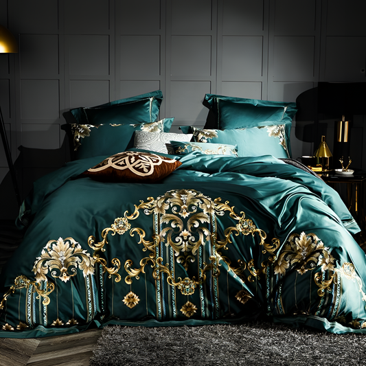 Dark Luxury Egyptian Cotton Duvet Set | Bedding | NordicAbode.com