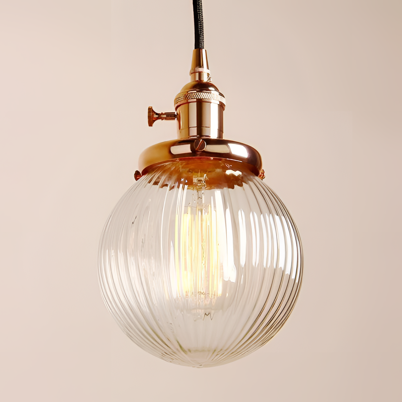 Antique Hand-Blown Glass Pendant Light | Lighting | NordicAbode.com