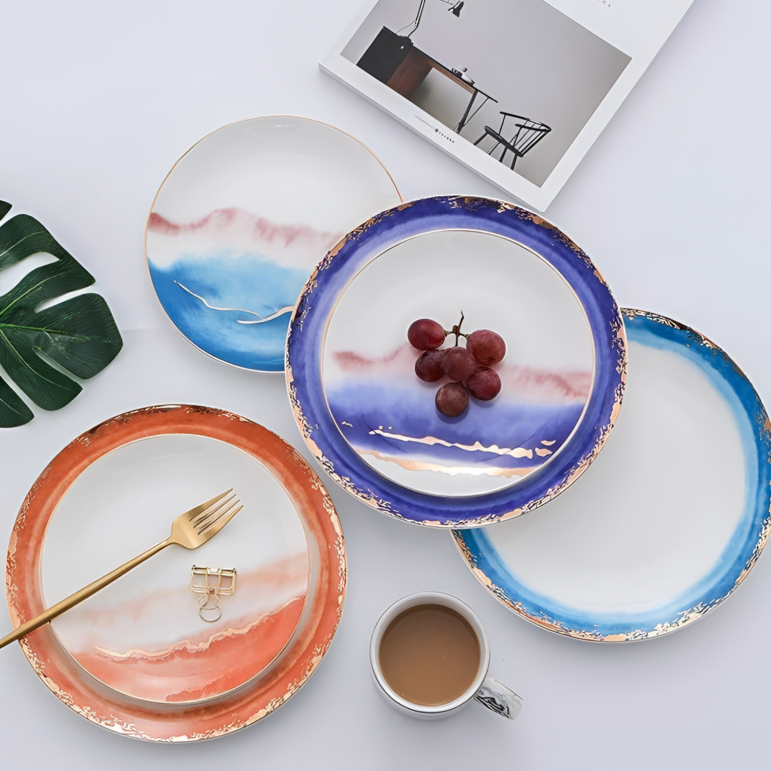 Van Gogh Plate Set | Tableware | NordicAbode.com