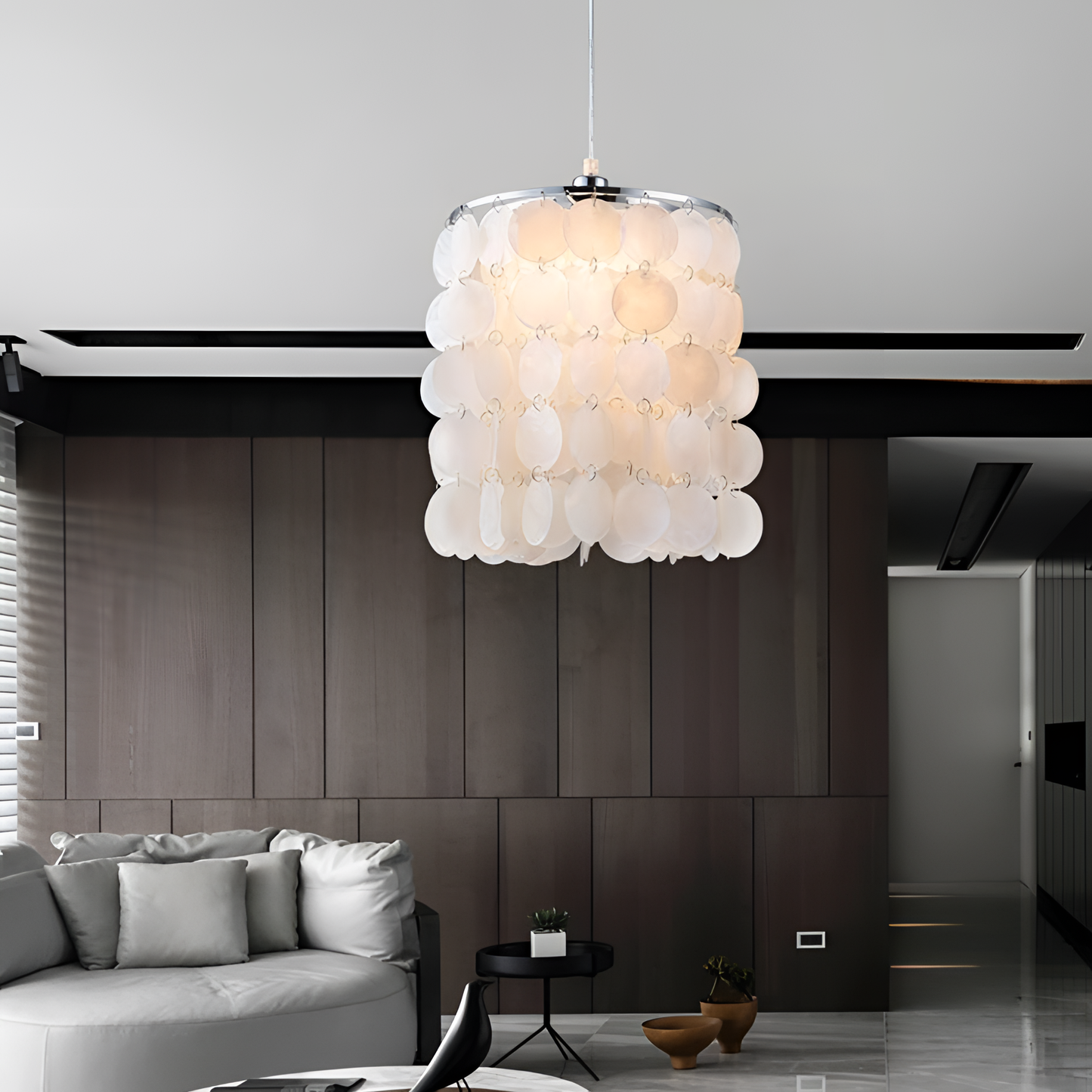 Modern Natural Seashell Pendant Lights | Lighting | NordicAbode.com