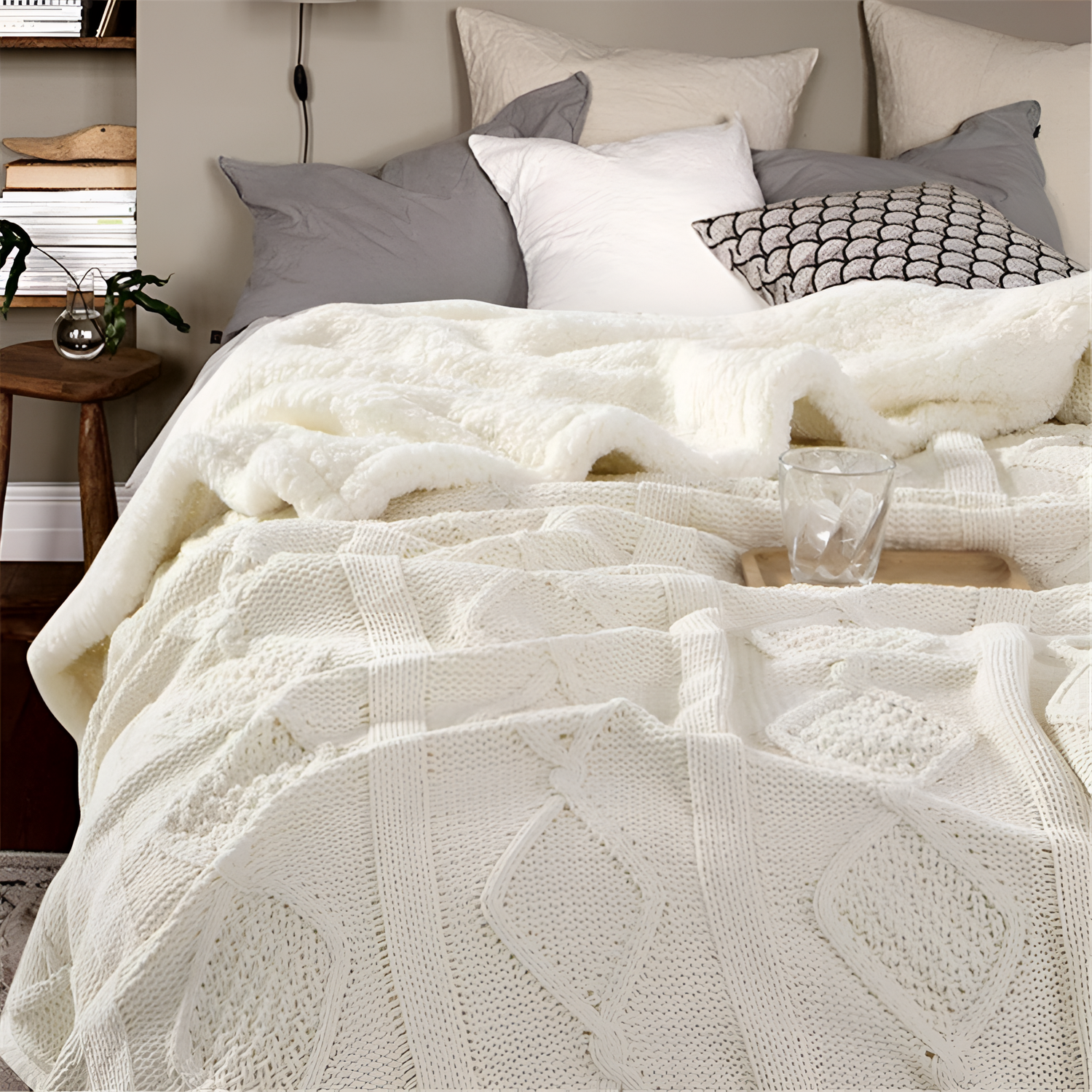 Chenille Luxurious Chenille Throw Blanket | Throws | NordicAbode.com