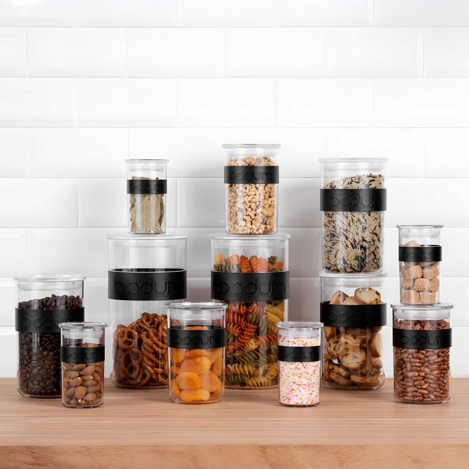 Bodum Presso Food Storage Jar Set | Kitchen Storage | NordicAbode.com