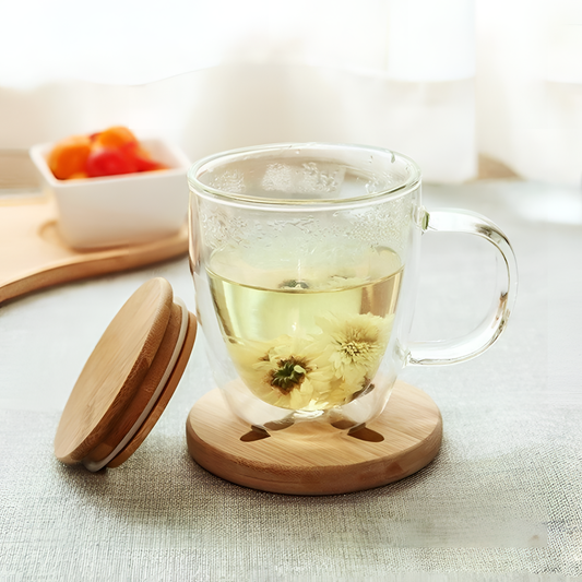 Tea Covered Glass Tea Mug | Kitchen | NordicAbode.com