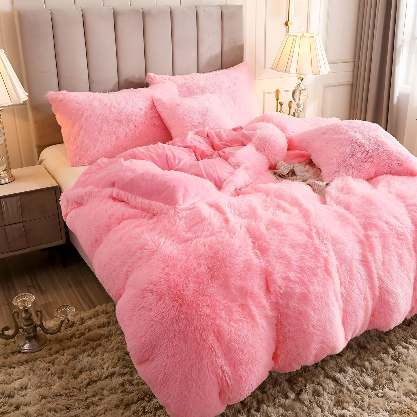 Fluffy Duvet Cover Set - Warm & Soft | Bedding | NordicAbode.com