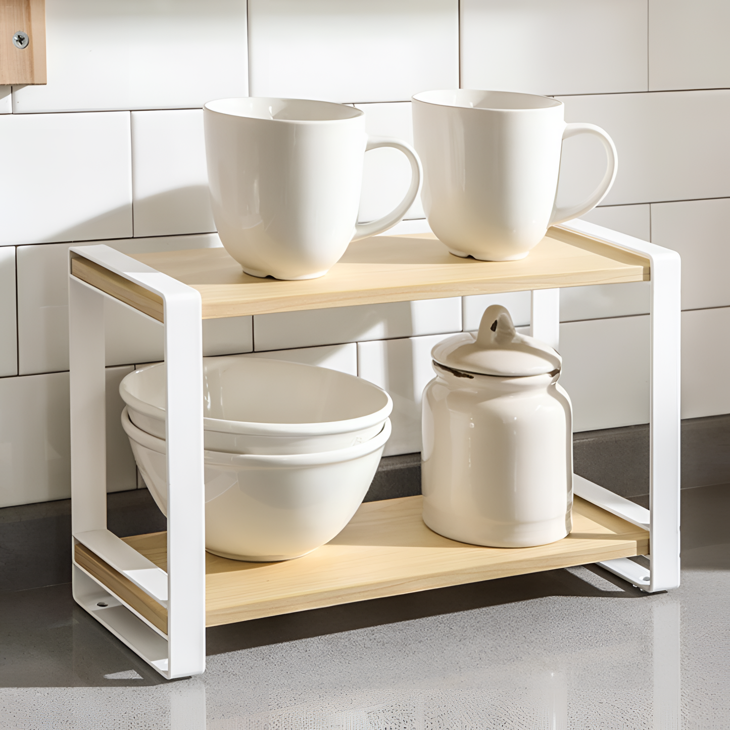 Evia Stylish Kitchen Spice Rack | Kitchen Storage | NordicAbode.com