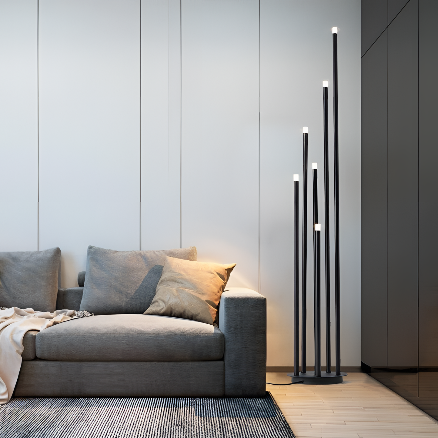 Six Luxurious Six Shot Floor Lamp | Lighting | NordicAbode.com