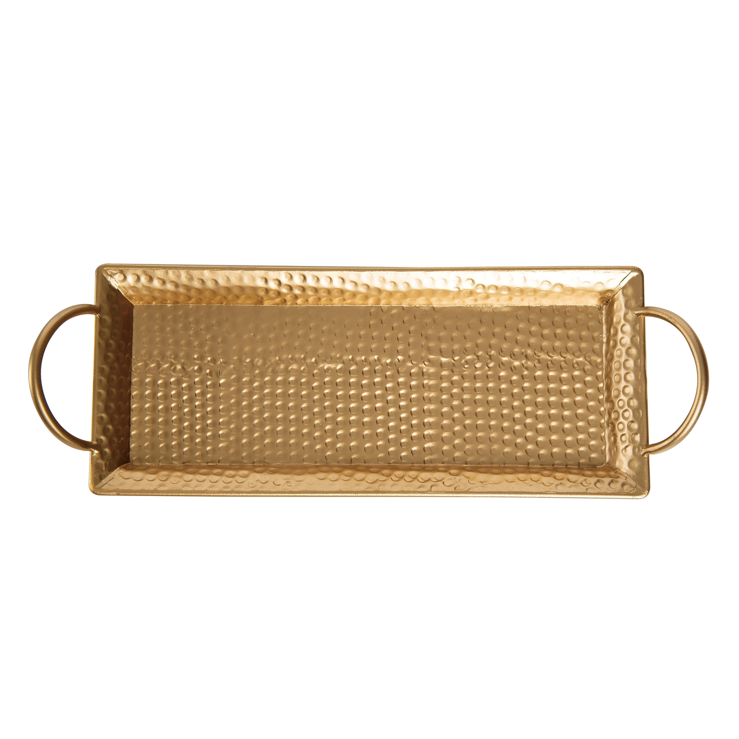 Transpac Gold Harvest Hammer Tray | Serveware | NordicAbode.com