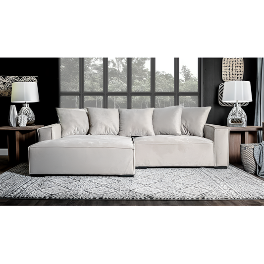 Madison Oversized Upholstered Sectional | Living Room | NordicAbode.com