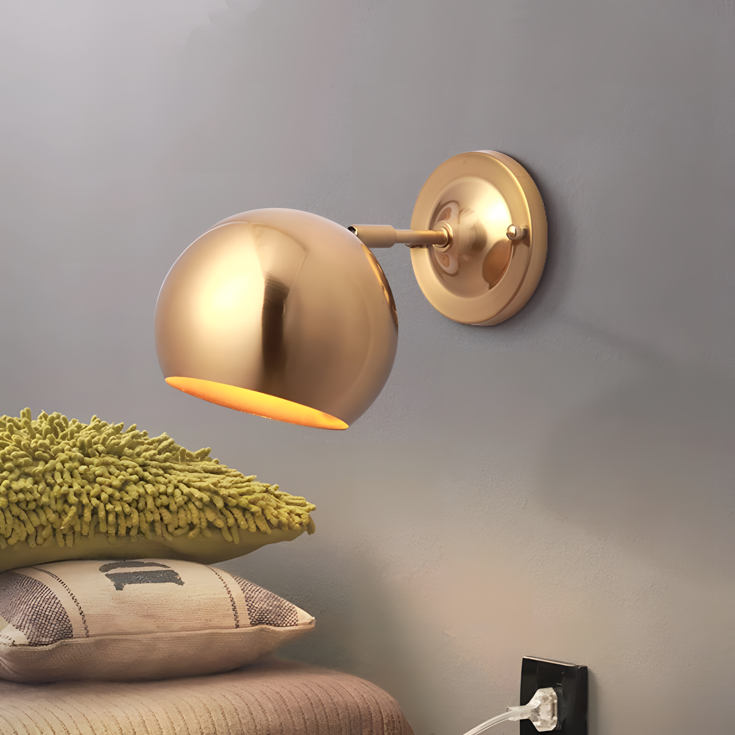 Copper Wall Lamp - LED Bulbs | Lighting | NordicAbode.com