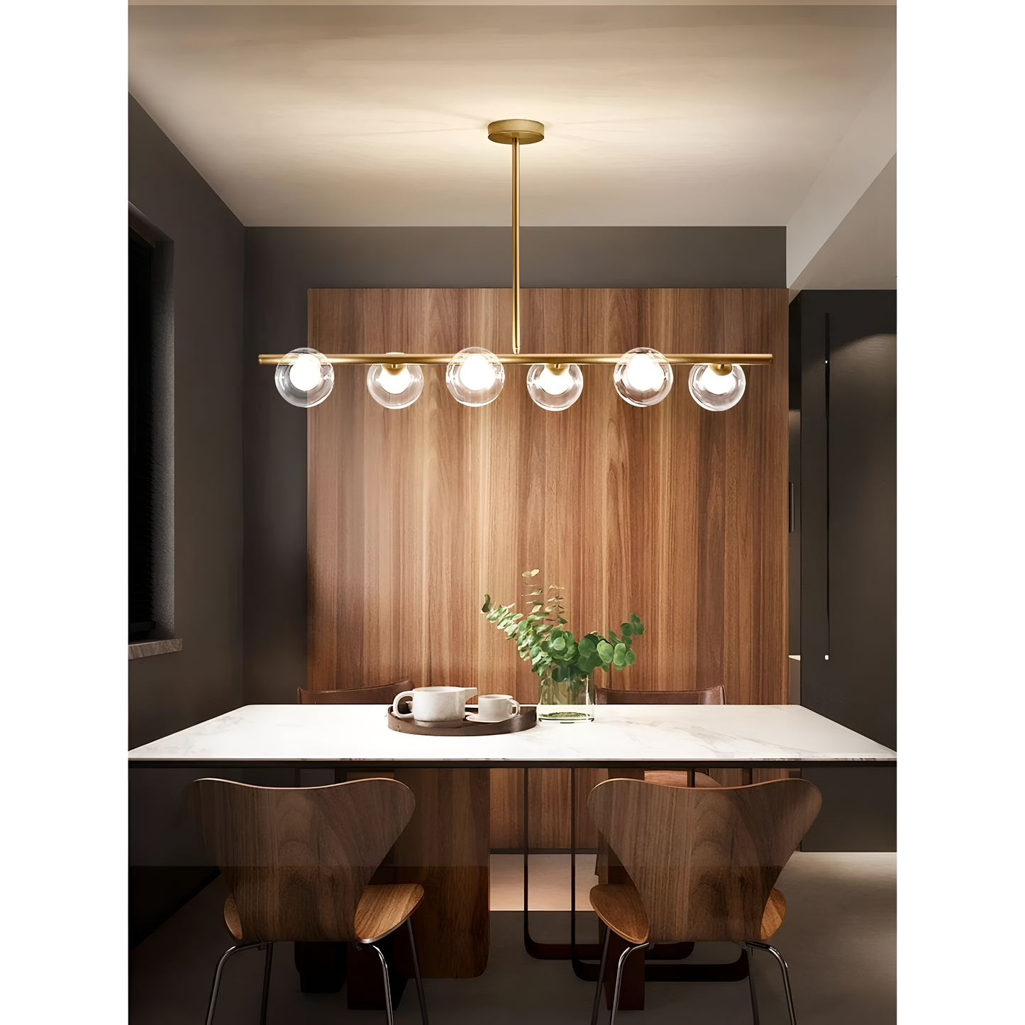 Briem Modern Iron Chandelier - Noru Exclusive | Lighting | NordicAbode.com