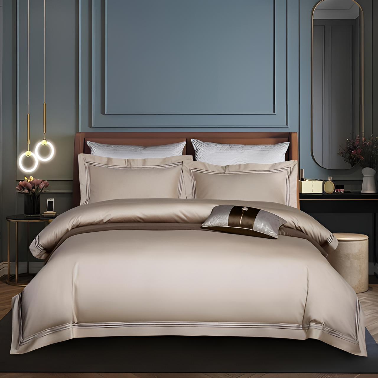 Peaceful Luxury Egyptian Cotton Duvet Set | Bedding | NordicAbode.com