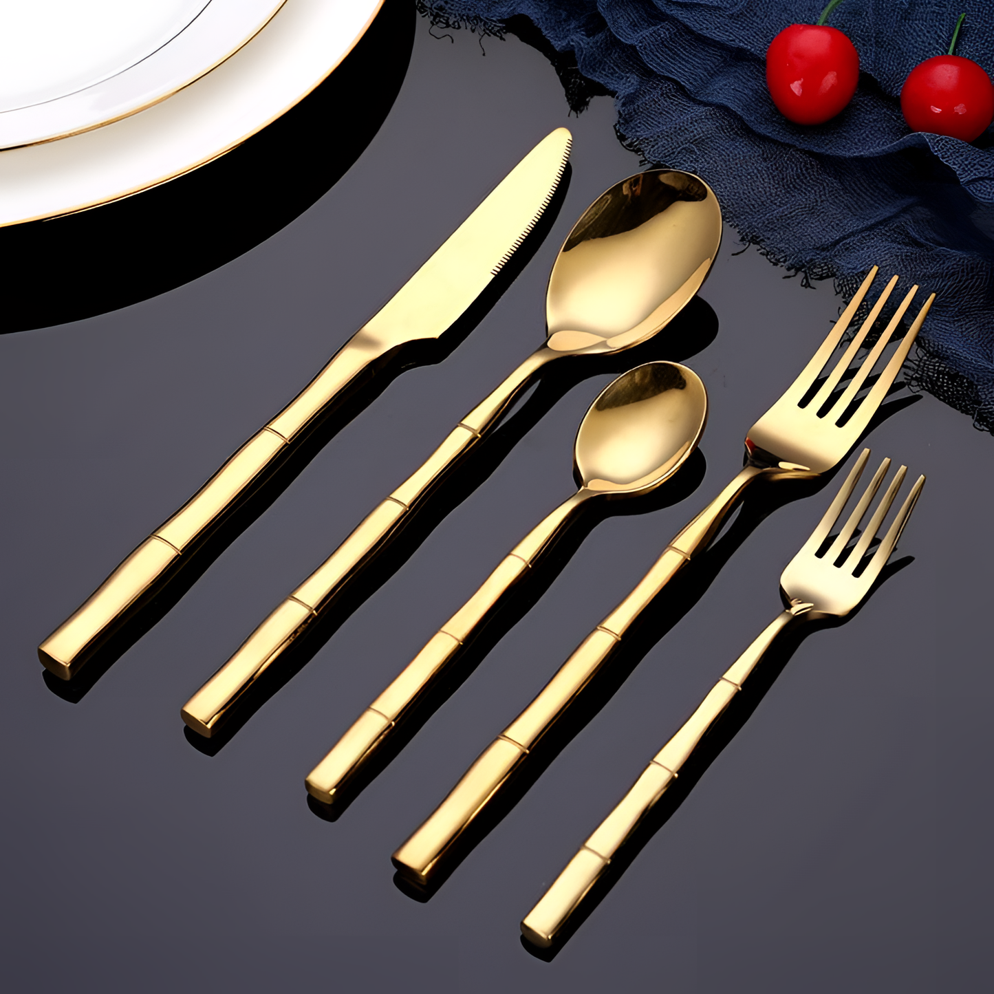 Elegant Stainless Steel Cutlery Set | Cutlery | NordicAbode.com