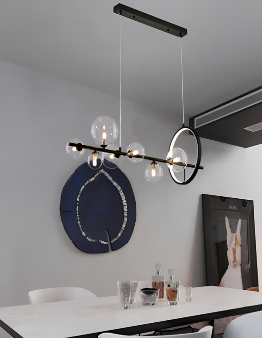 Lodi Black Wrought Iron Pendant Light | Lighting | NordicAbode.com