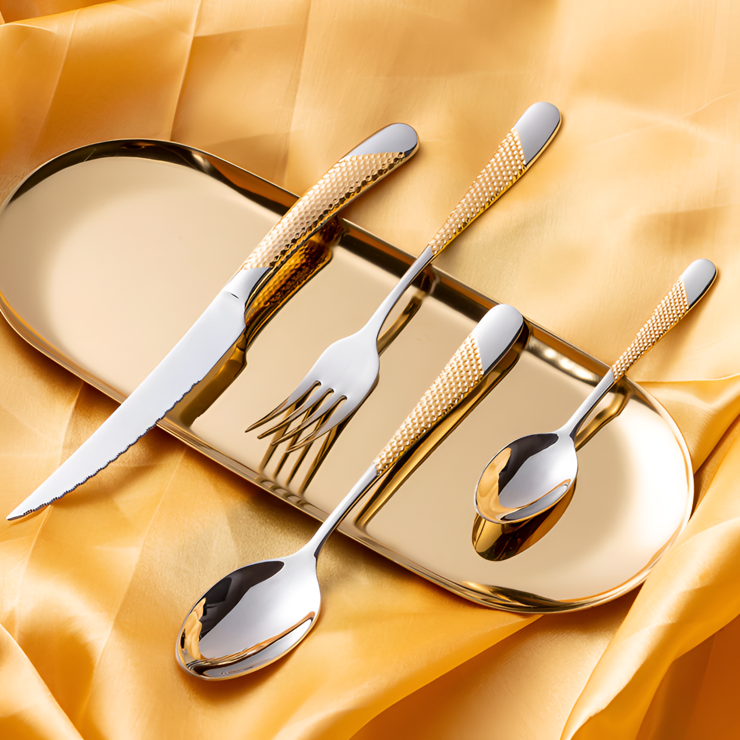 Ferran Elegant Stainless Steel Cutlery Set | Cutlery | NordicAbode.com