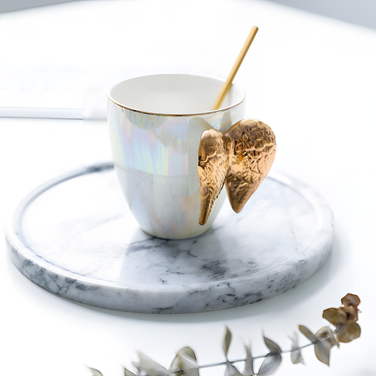 Angel Wings Porcelain Cup | Tableware | NordicAbode.com