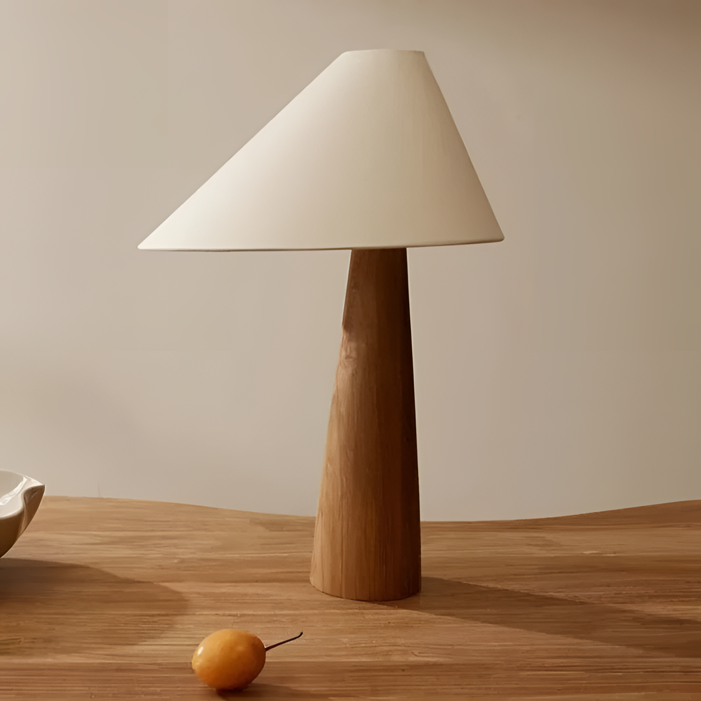 Mushi Wood Table Lamp