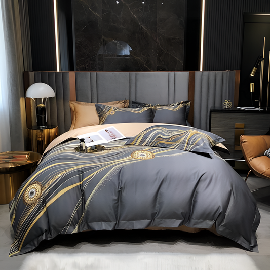 Modern Luxury Egyptian Cotton Duvet Set | Bedding | NordicAbode.com