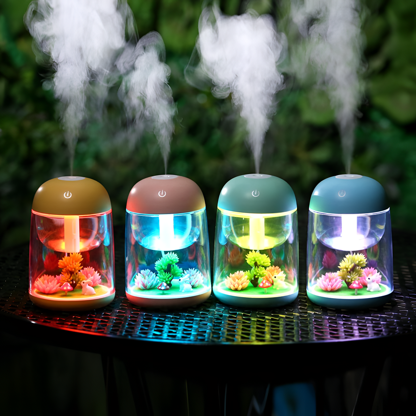 Akila Colorful Night Light Humidifier - Akila | Wellness | NordicAbode.com