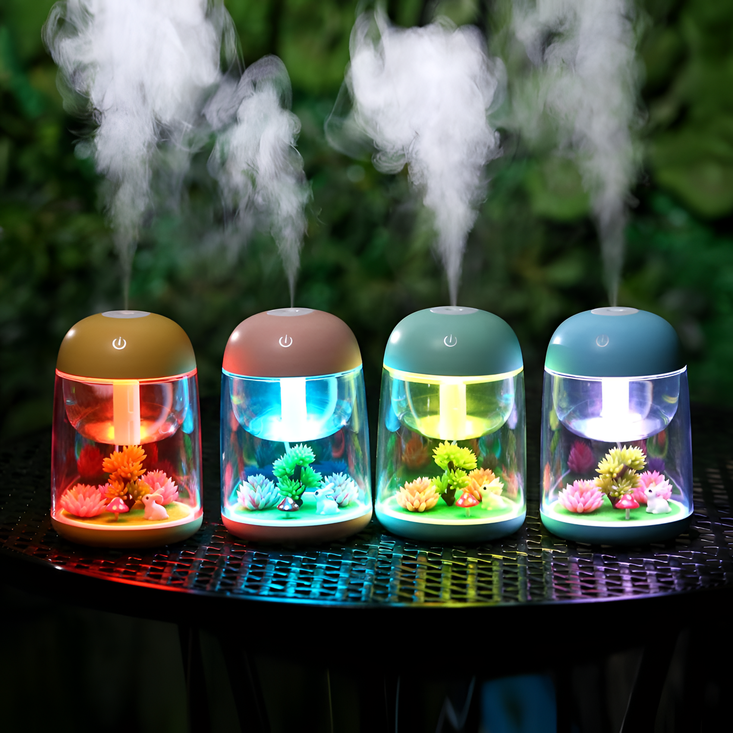 Akila Colorful Night Light Humidifier - Akila | Wellness | NordicAbode.com