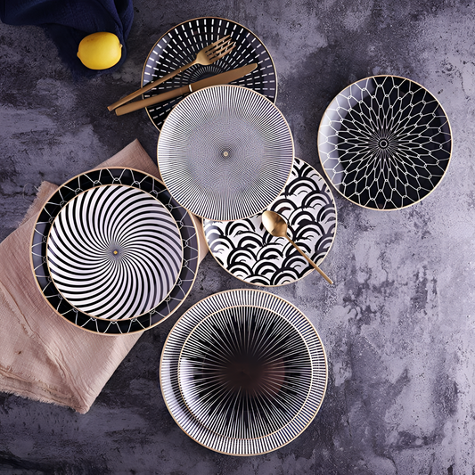 Euclid Plate Collection: Stylish Dinnerware | Dinnerware | NordicAbode.com