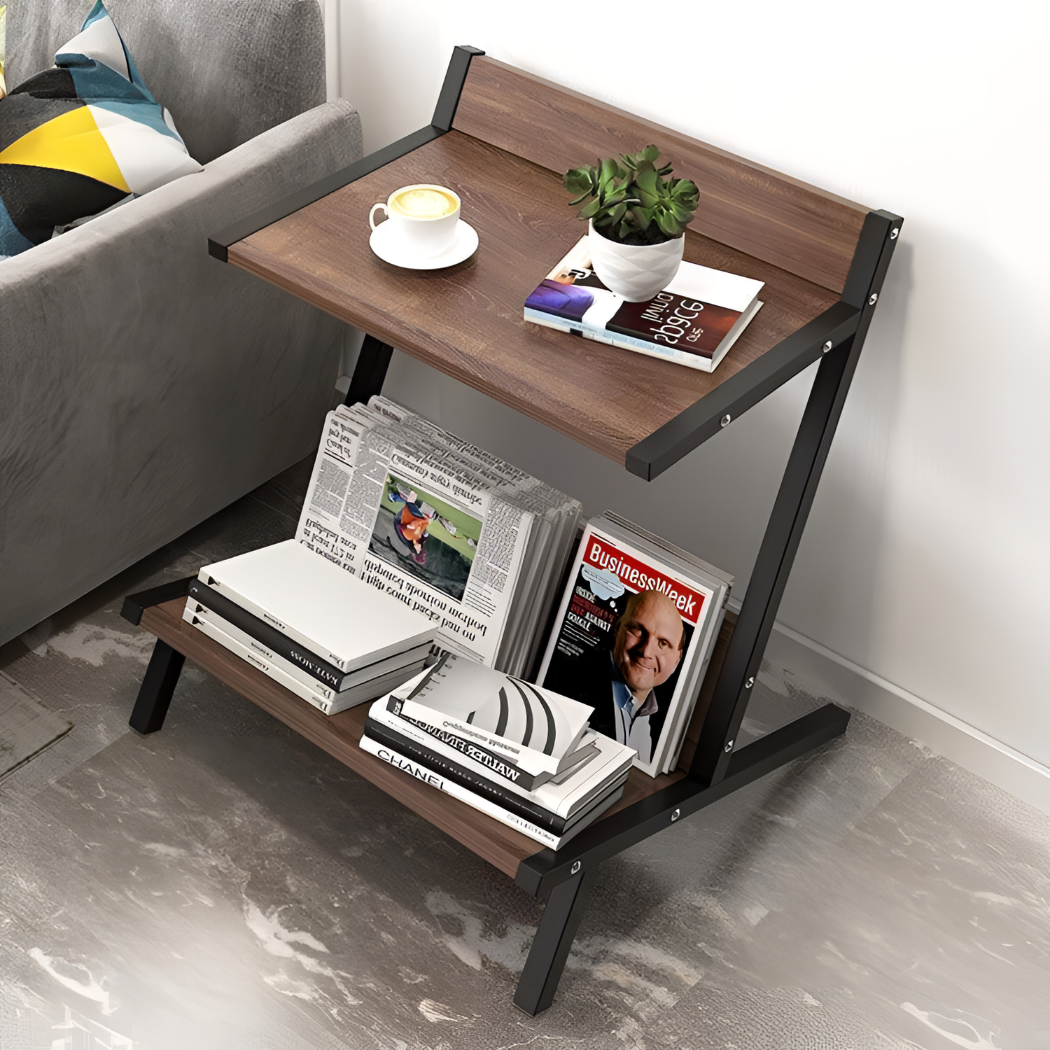 Olivia Modern Wood Side Table | Side Tables | NordicAbode.com