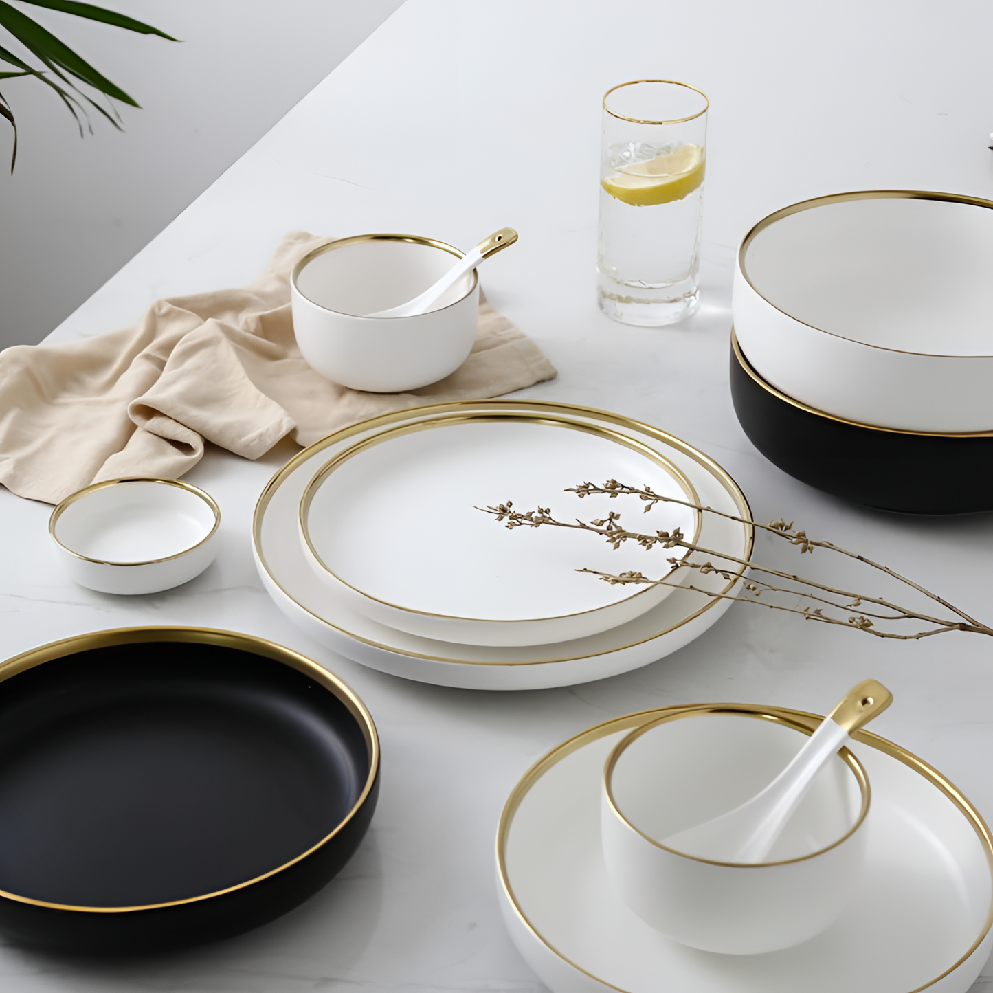 Florence Elegant Florence Dinner Set | Dinnerware | NordicAbode.com