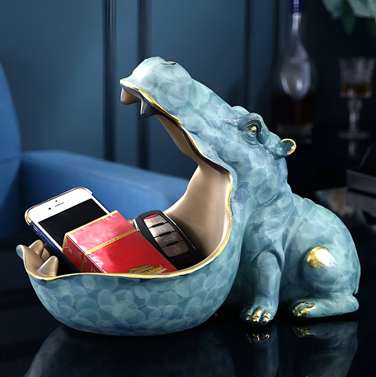 Hippo Premium Hippo Storage Figurine | Figurines | NordicAbode.com