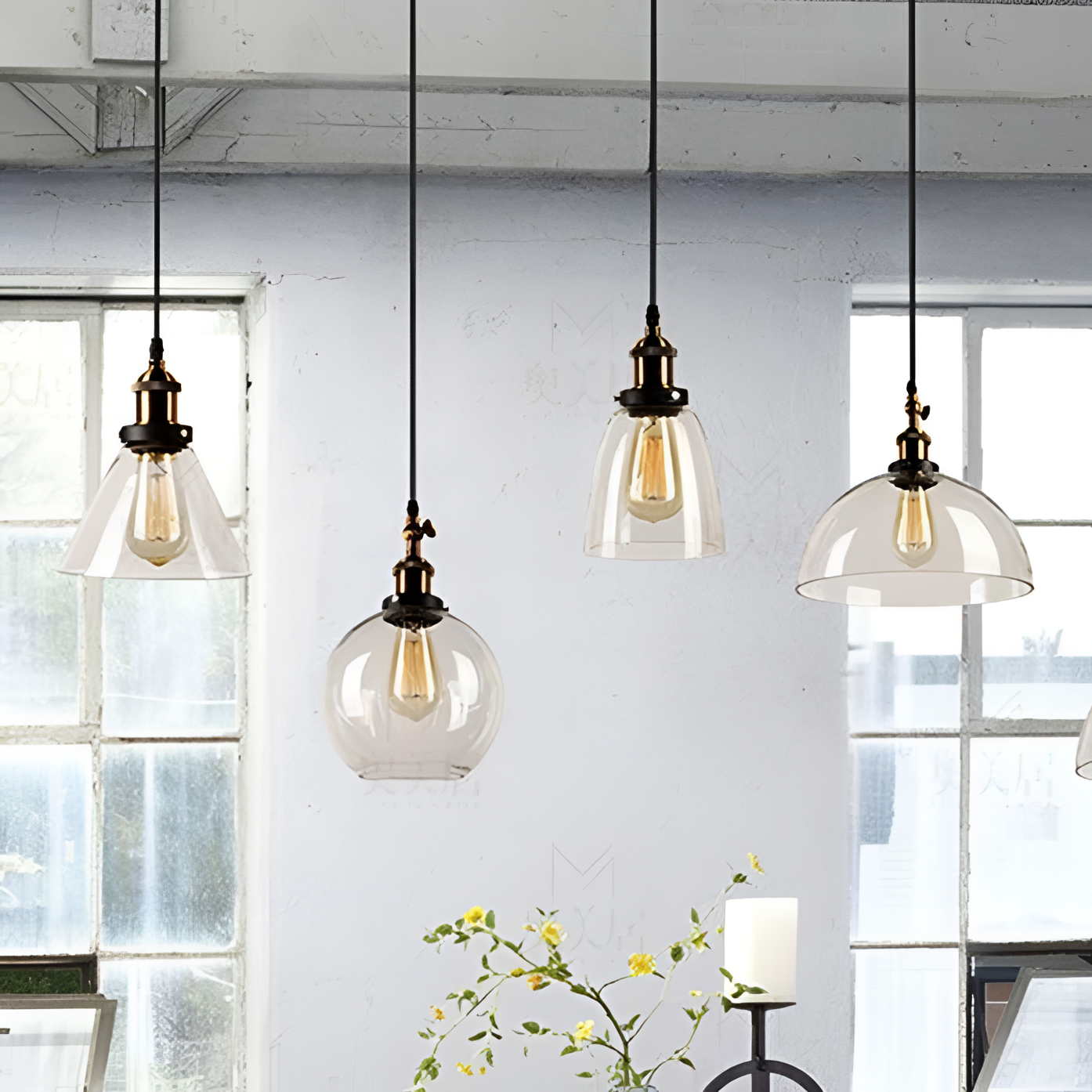 Minimal Industrial Pendant Light - Minimal Design | Lighting | NordicAbode.com