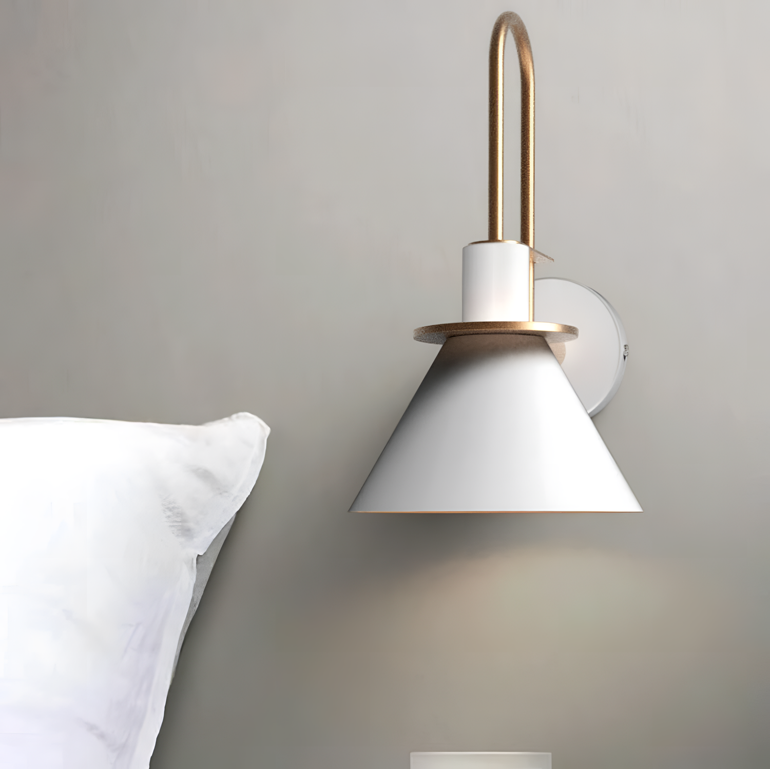 Nordic Scone Wall Lamp - LED Recommended | Lighting | NordicAbode.com