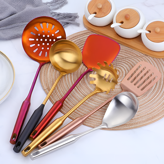 Stockholm Stylish 7-Piece Cooking Utensil Set | Kitchenware | NordicAbode.com