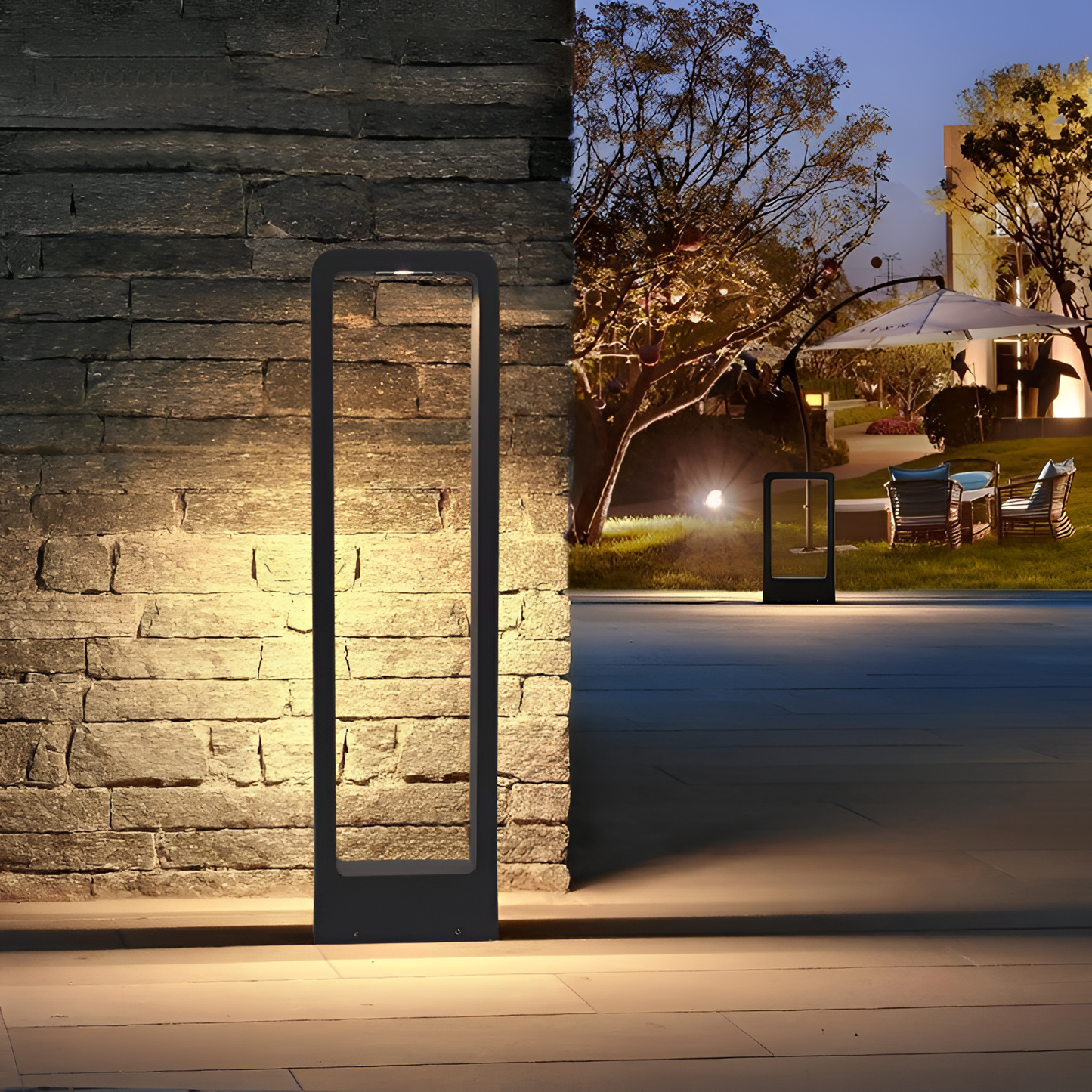 Breckyn Modern Black Garden Light | Outdoor Lighting | NordicAbode.com