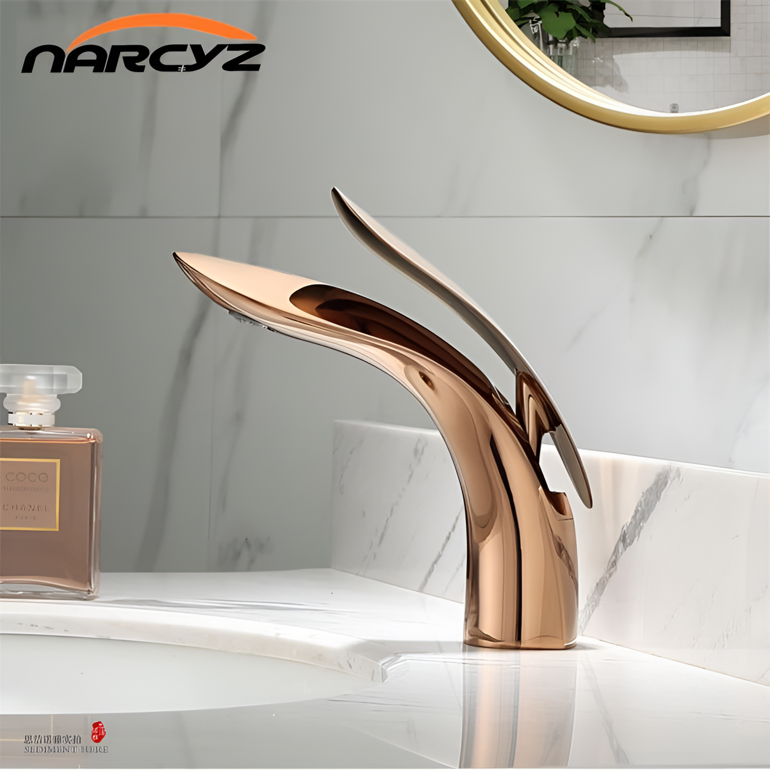 Harvey Luxury Bathroom Faucet - Reed | Bathroom Fixtures | NordicAbode.com