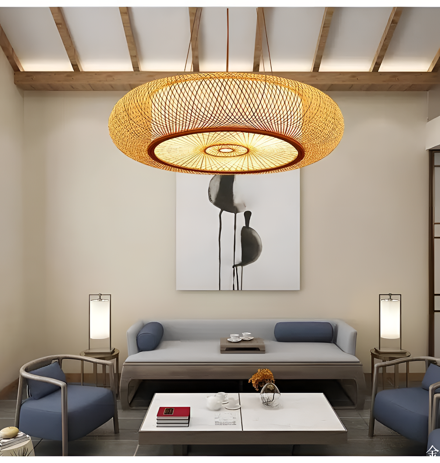 Japandi Chandelier