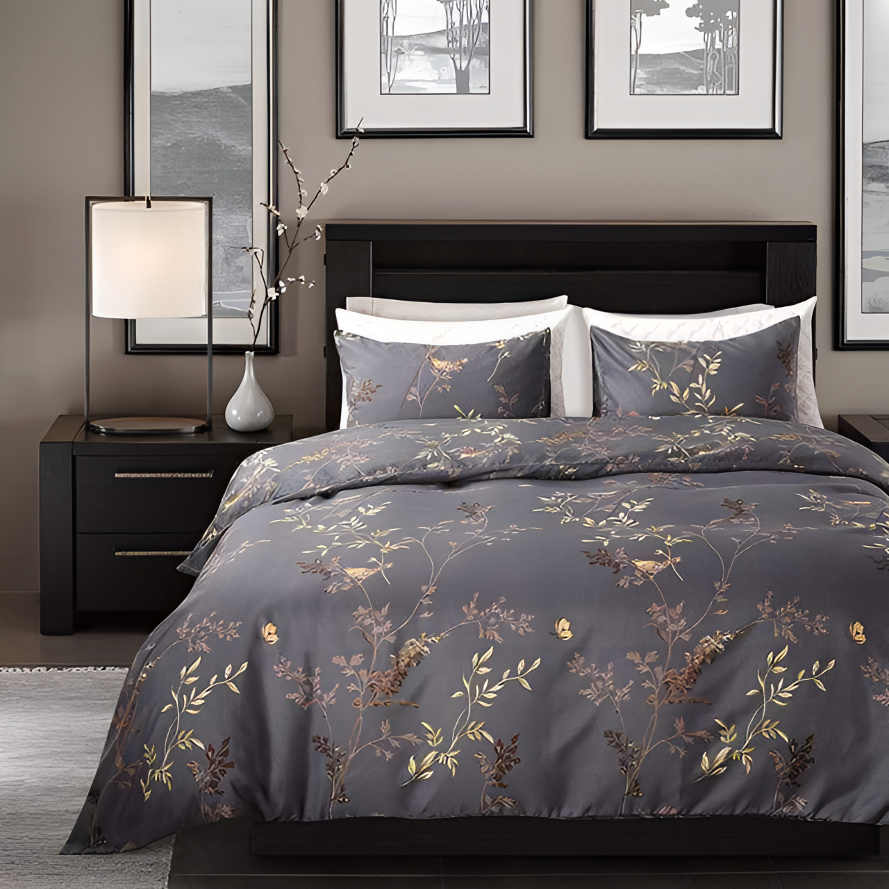 Bright Blossom Duvet Cover Set | Bedding | NordicAbode.com