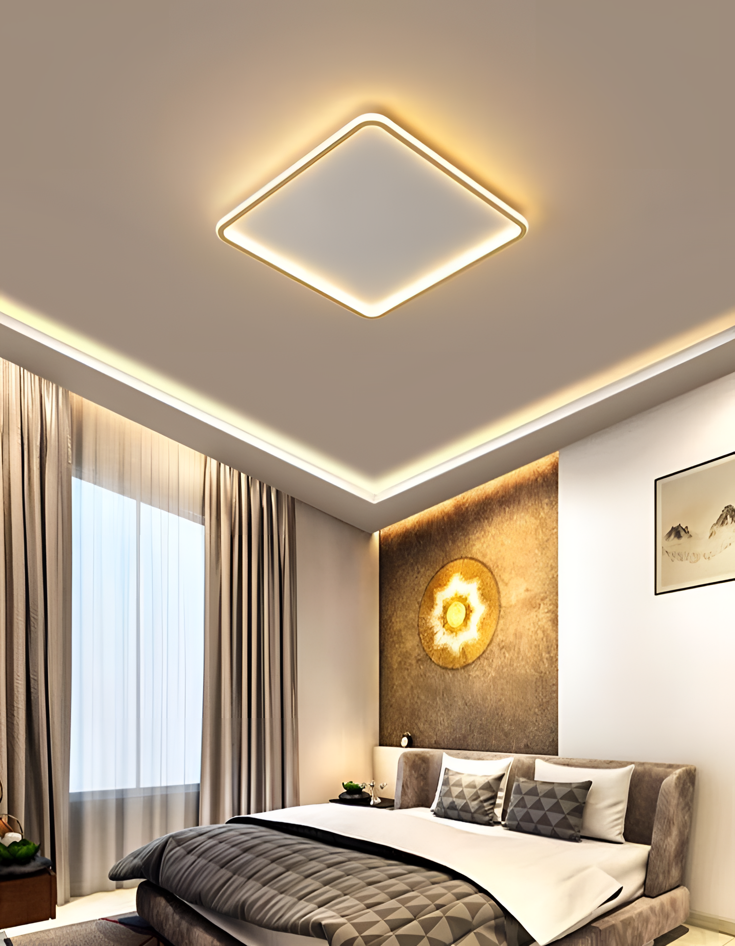 Mela Nordic LED Ceiling Light | Lighting | NordicAbode.com